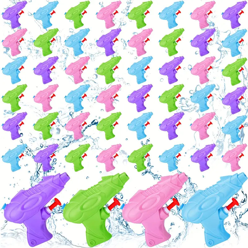 Pack x5 Pistolas de Agua Mini Coloridas – ¡Diversión Refrescante para el Verano!