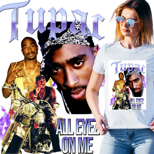 Camiseta Personalizada Tupac | Diseño Único y Exclusivo