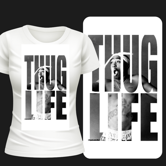 Camiseta personalizada Tupac- Thug Life