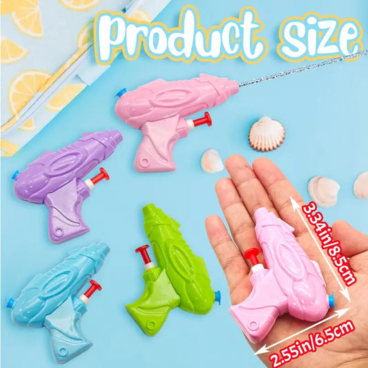 Pack x5 Pistolas de Agua Mini Coloridas – ¡Diversión Refrescante para el Verano!